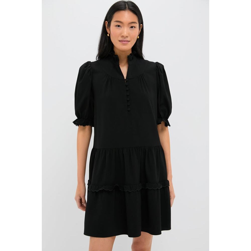 POMANDER PLACE Black Selena Mini Dress SIze L NWT Retail $148 Tuckernuck